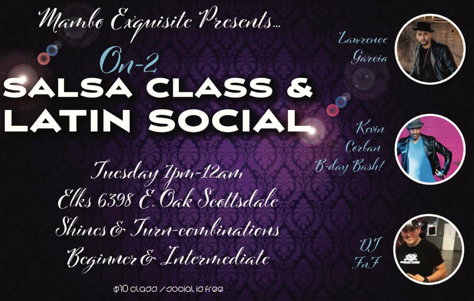 Salsa Class & Latin Social with Mambo Exquisite