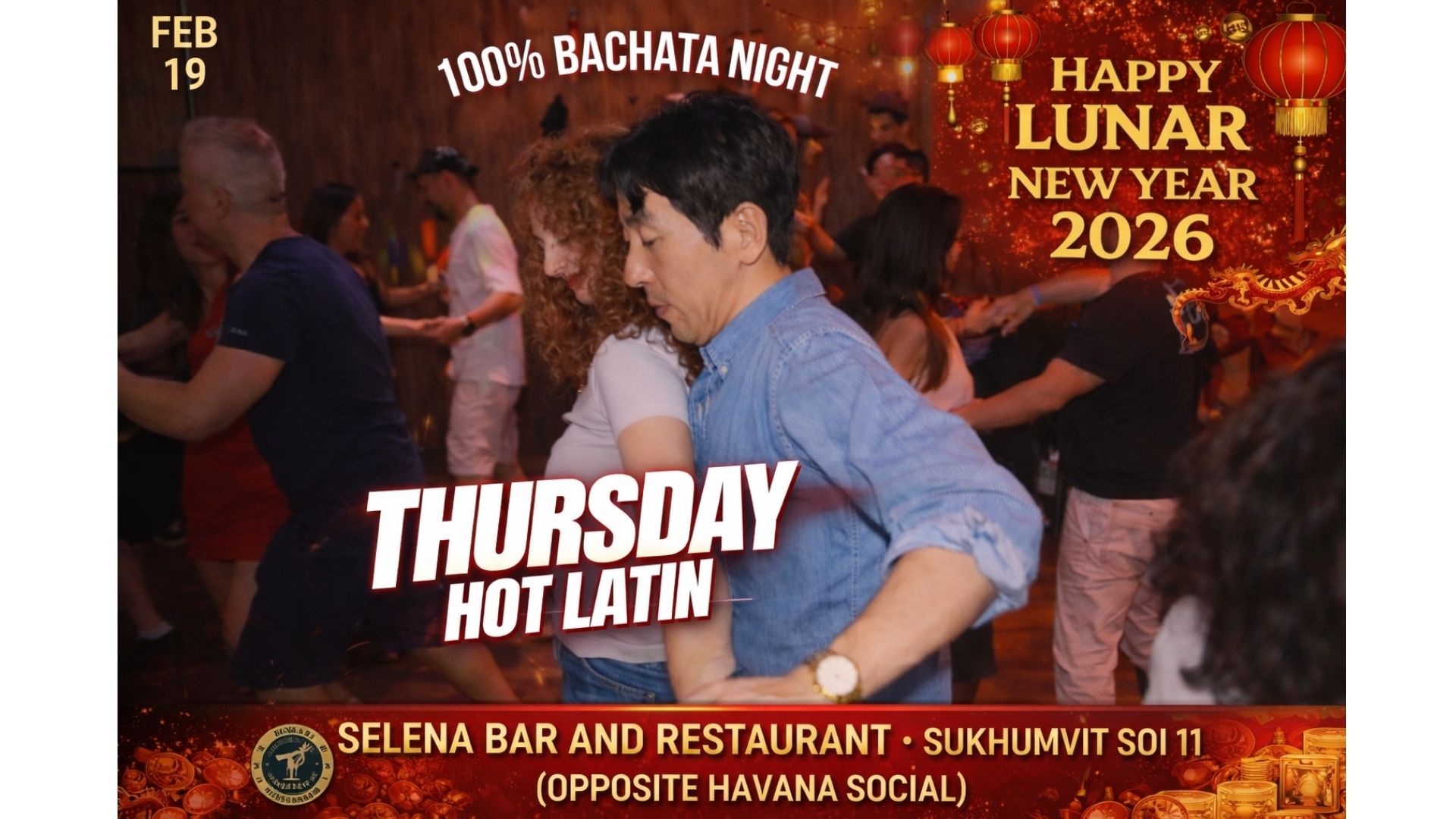 ππ₯HOT LATIN THURSDAY - The Only 100% Bachata Night In The TownπΊ