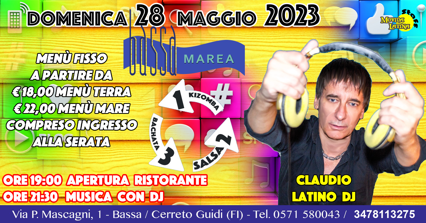 Bassa MAREA presenta “MOVIDA LATINA”