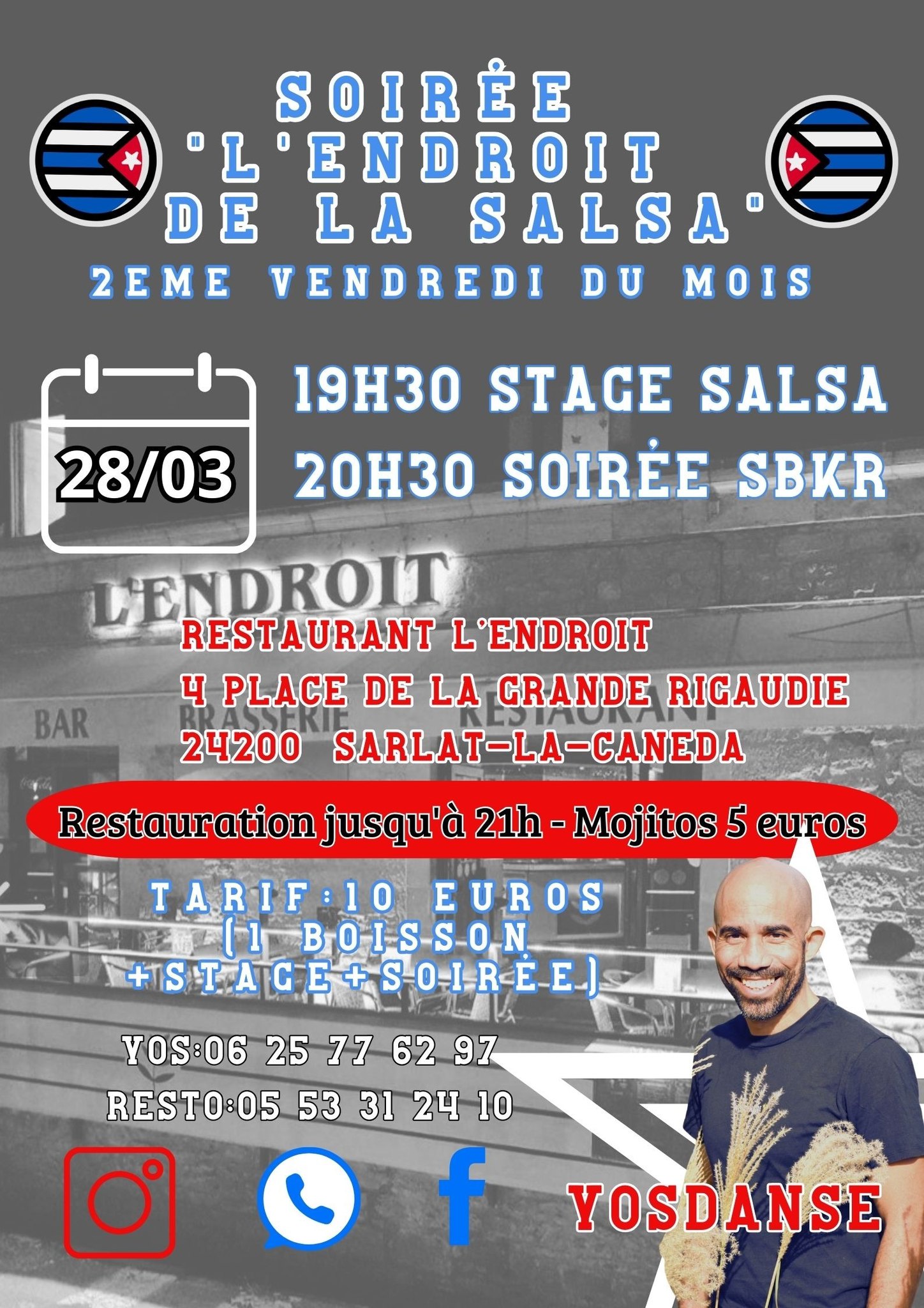 Soirée "L'Endroit de la Salsa"