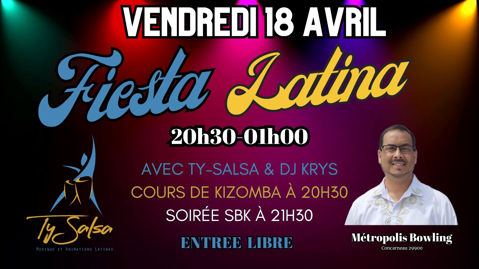 FIESTA LATINA avec KRYS