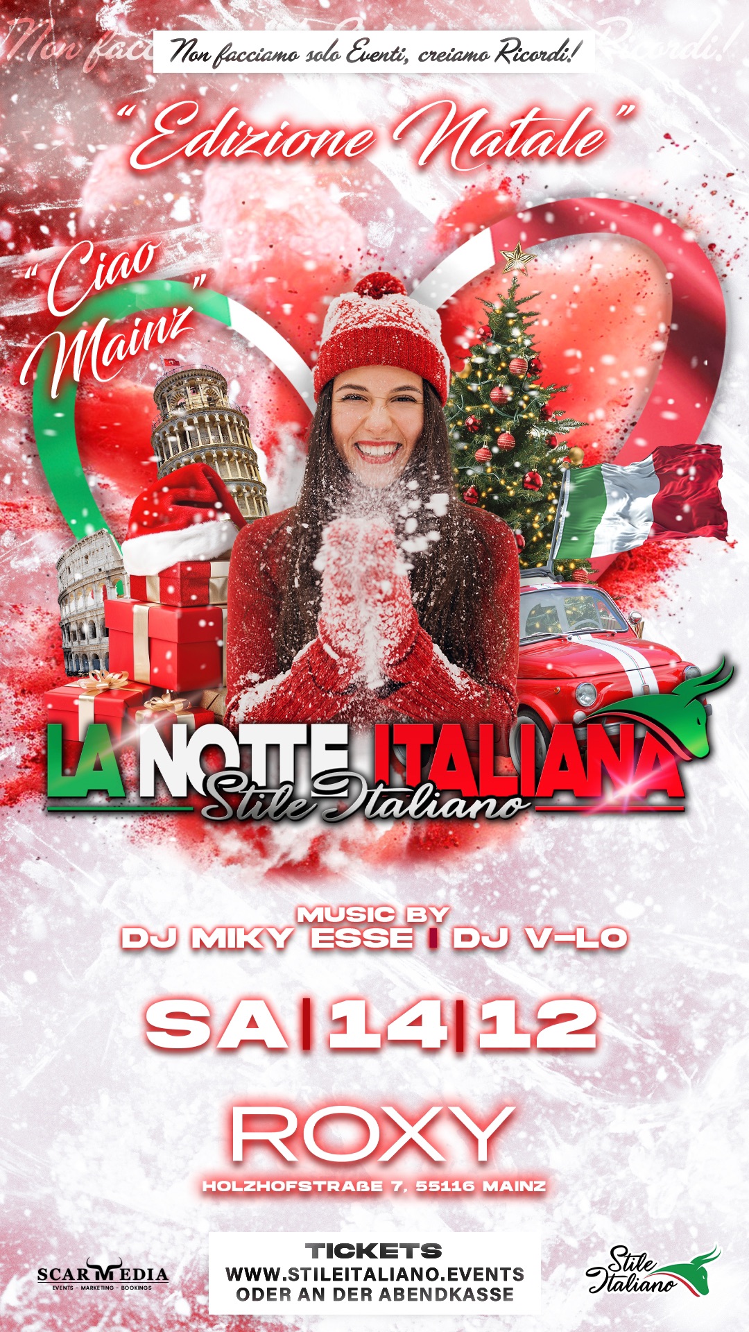 La Notte Italiana • 14.12. MAINZ • Edizione Natale