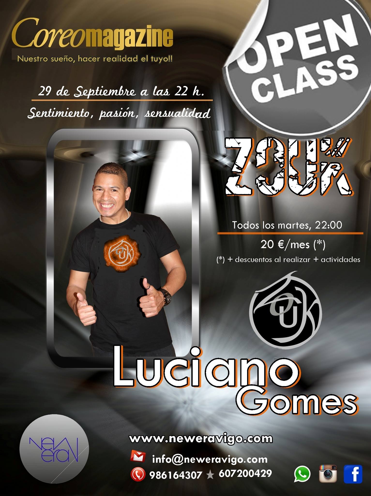 ZOUK by LUCIANO. OPEN CLASS!!
