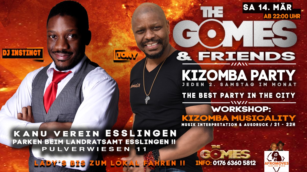 The Gomes and Friends - Kizomba Party in Esslingen