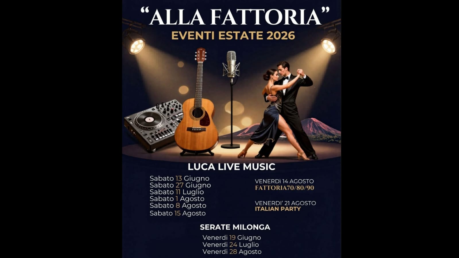 Aperitango Alla Fattoria - Ingresso Gratuito - Tdj El Pradi
