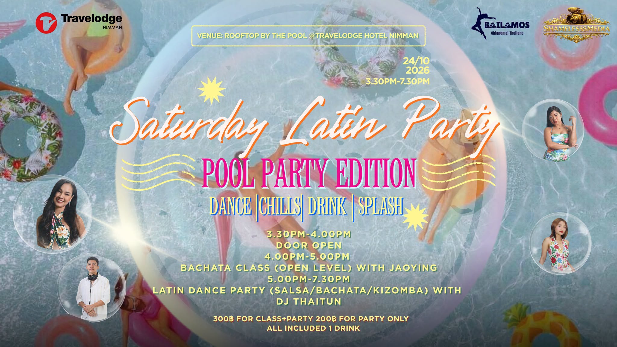 Latin Pool Party