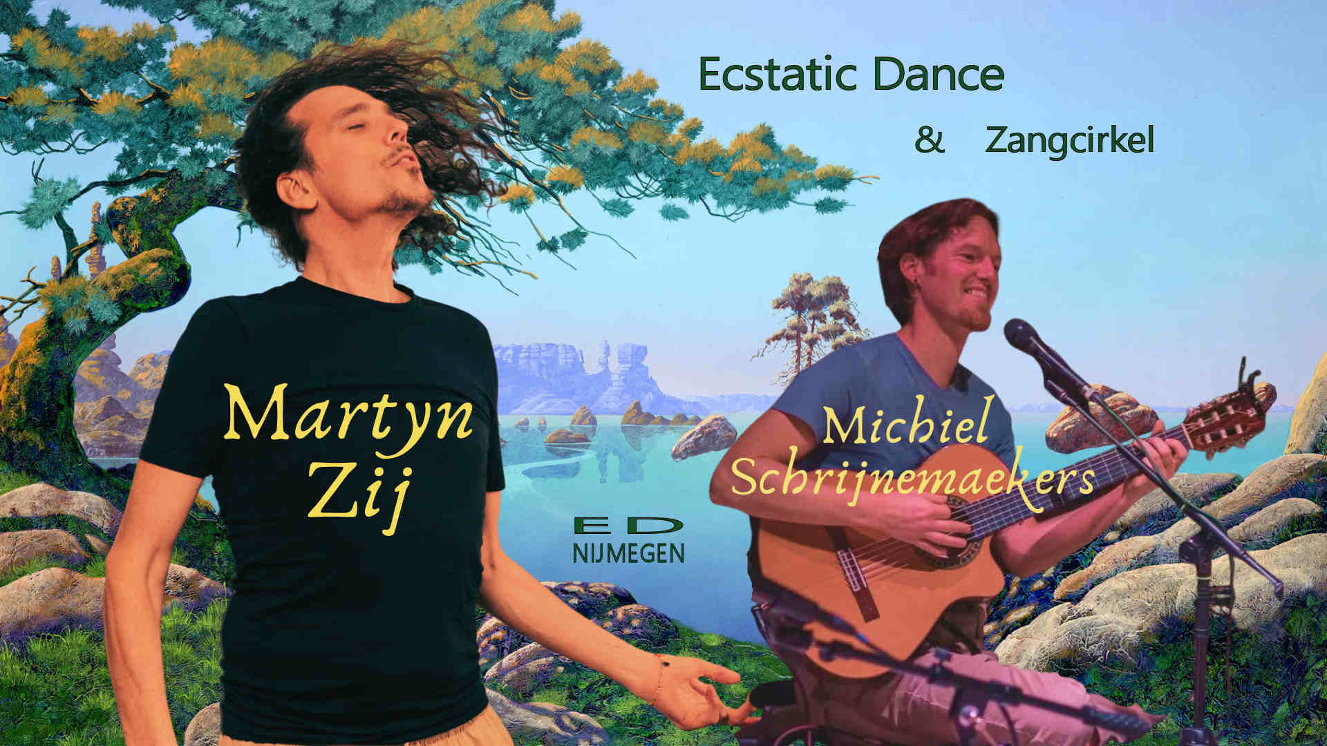 Ecstatic Dance Nijmegen │ DJ MARTYN ZIJ & MICHIEL SCHRIJNEMAEKERS │ 15 05