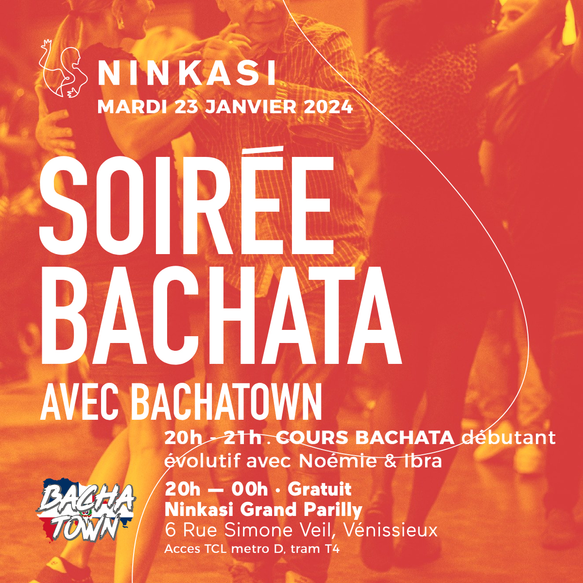 Soirée Bachata by Bachatown au Ninkasi Parilly