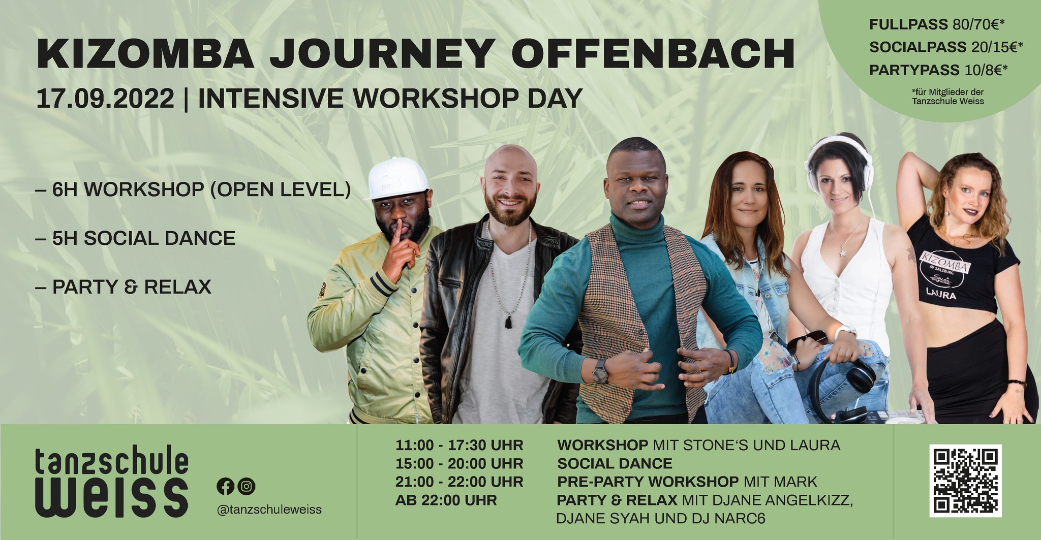 Kizomba Journey Offenbach - Intensive Workshop Day mit Stone´s