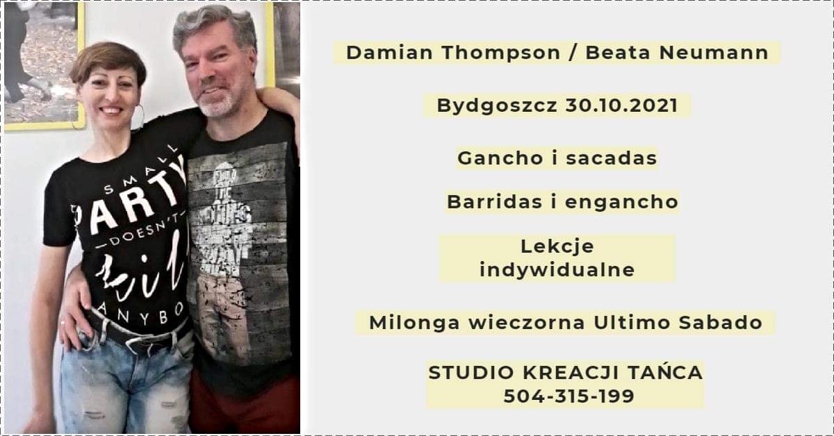 Warsztaty tanga z Damianem Thompsonem i Beatą Neumann