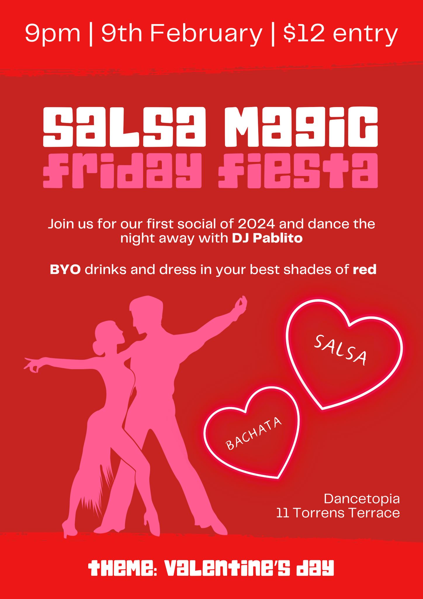 Salsa Magic’s Friday Fiesta - the Valentine's edition