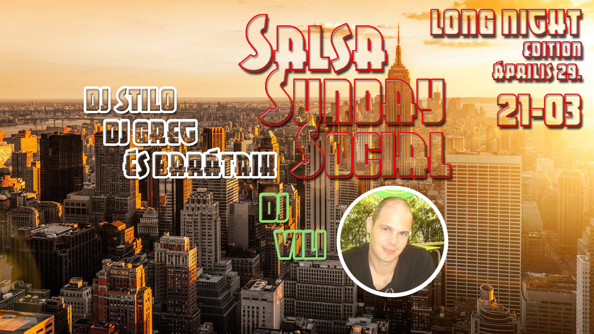 Salsa Sunday Social Long Night Edition + DJ Vili