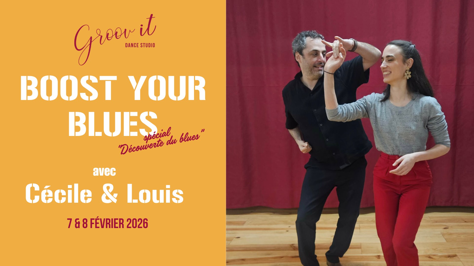 Boost Your Blues avec Cécile & Louis - Découverte intensive
