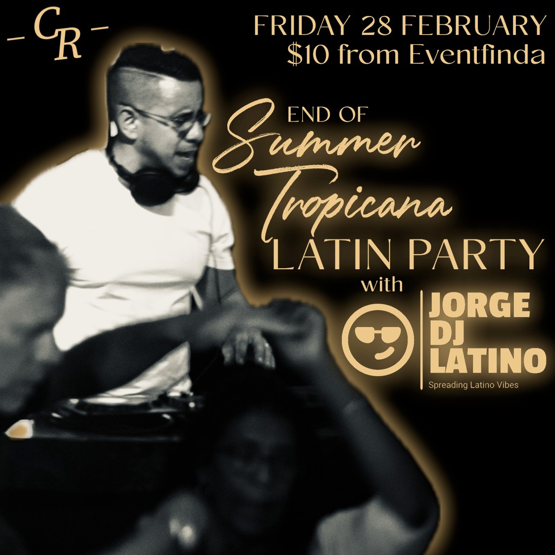 End of Summer Tropicana Latin Party with Jorge DJ Latino