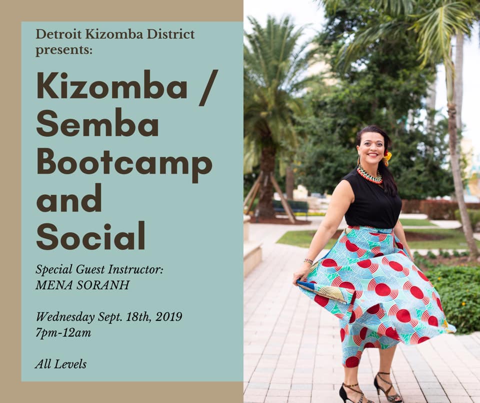 Kizomba & Semba Bootcamp with Mena in Detroit
