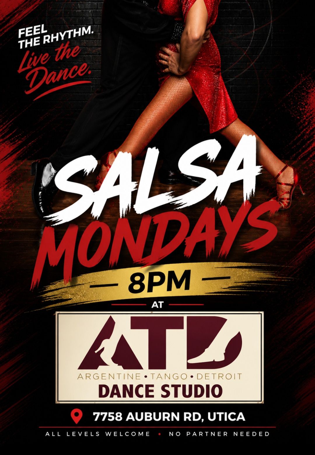 Salsa Mondays- Drop in Dance Class 8pm