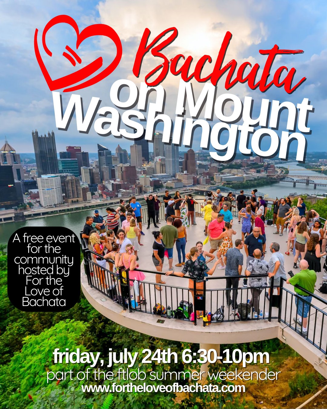 Bachata on Mt. Washington Kick-off to the FTLOB Summer Weekender
