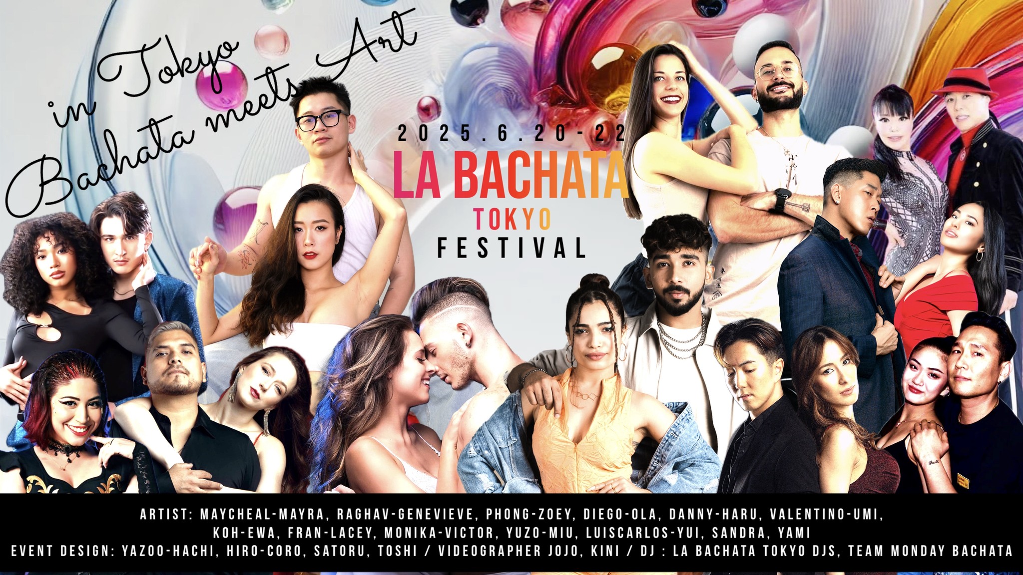 2025 La Bachata Tokyo Festival -Bachata meets Art in TOKYO!-