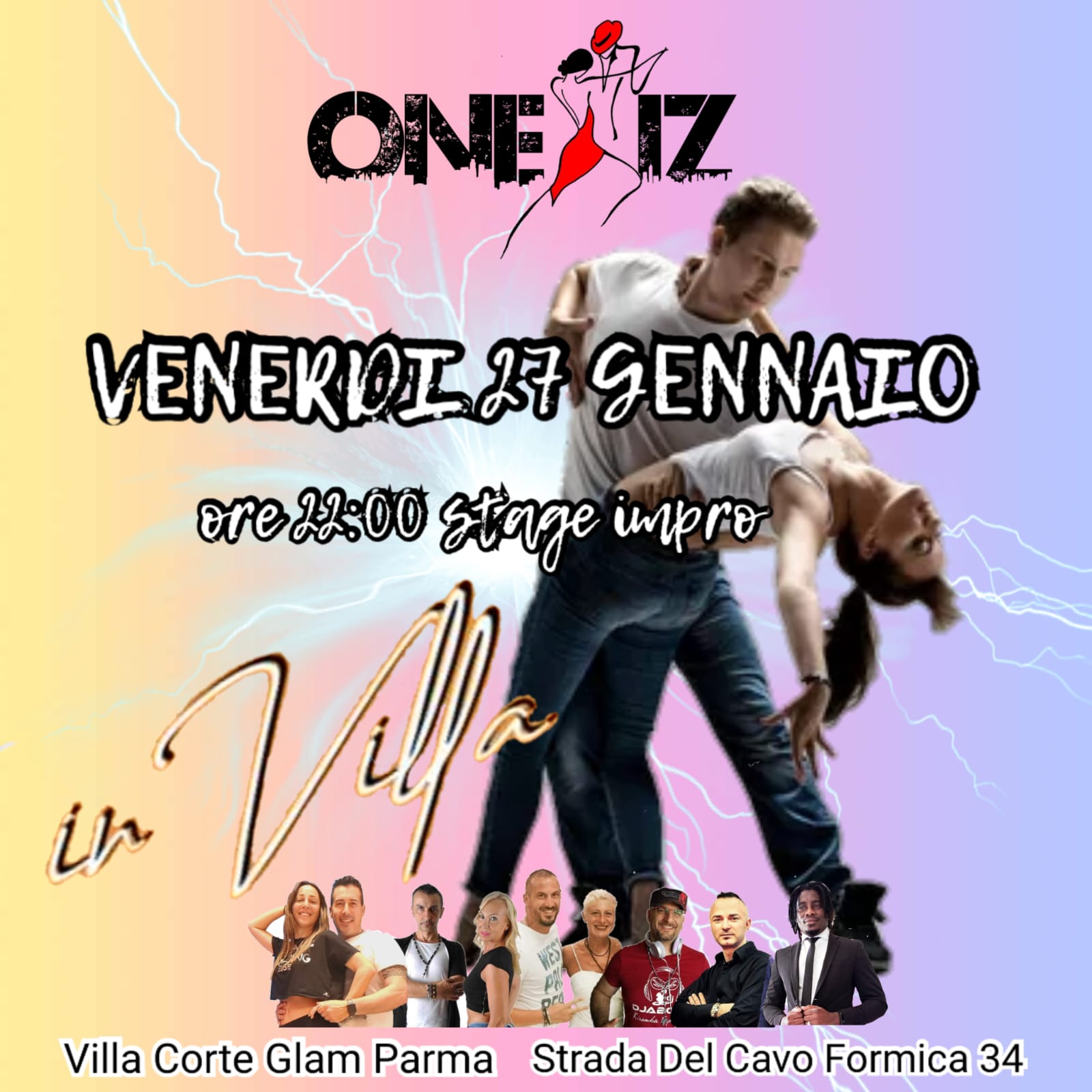 OneKiz Parma Venerdi Kizomba - Villa Corte Glam