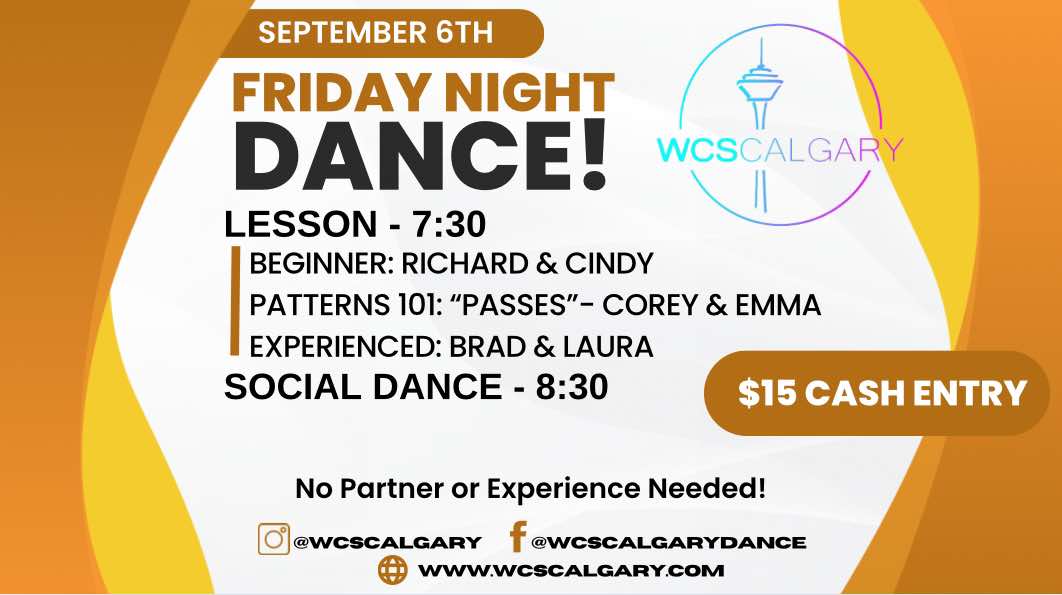 Friday Night WCS Dance!