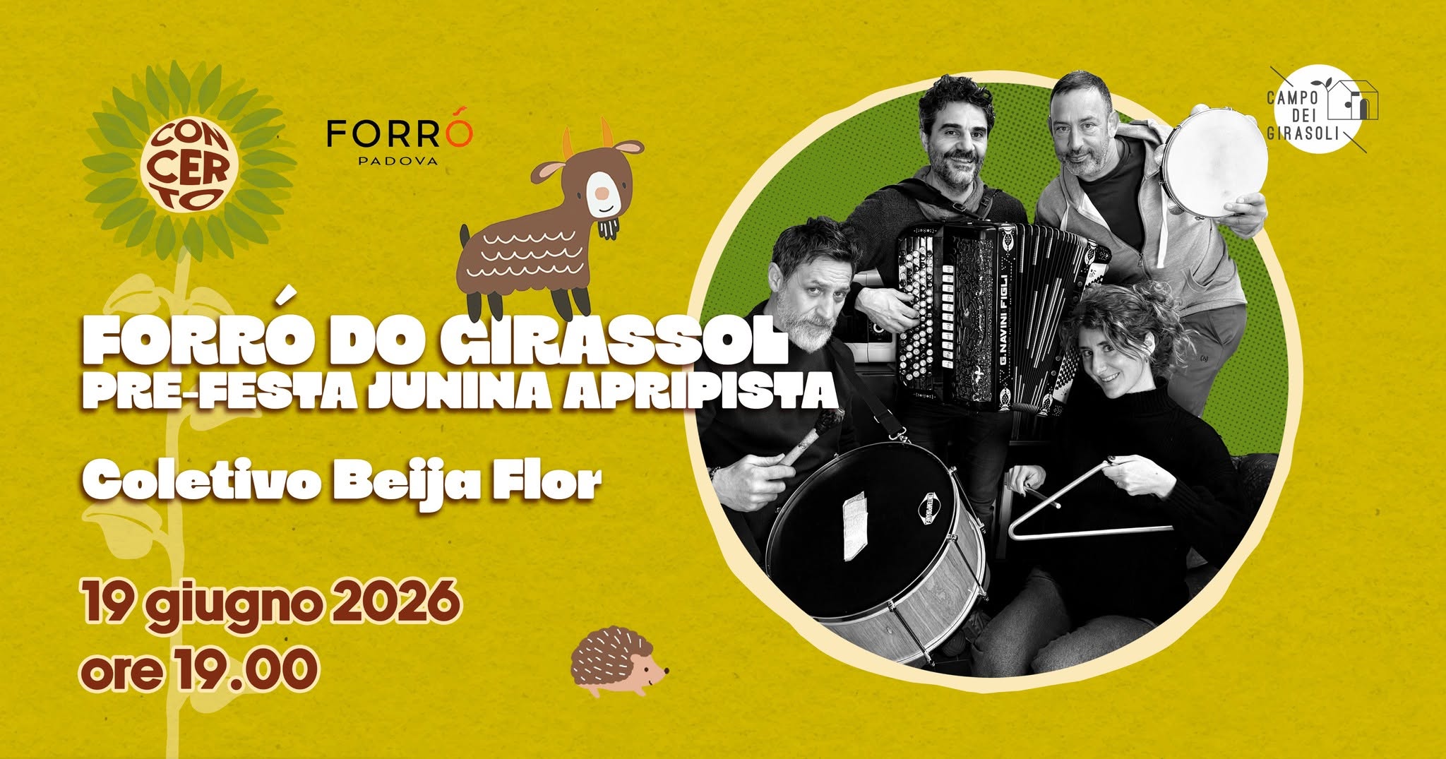 Forró do Girassol Pre-festa junina apripista