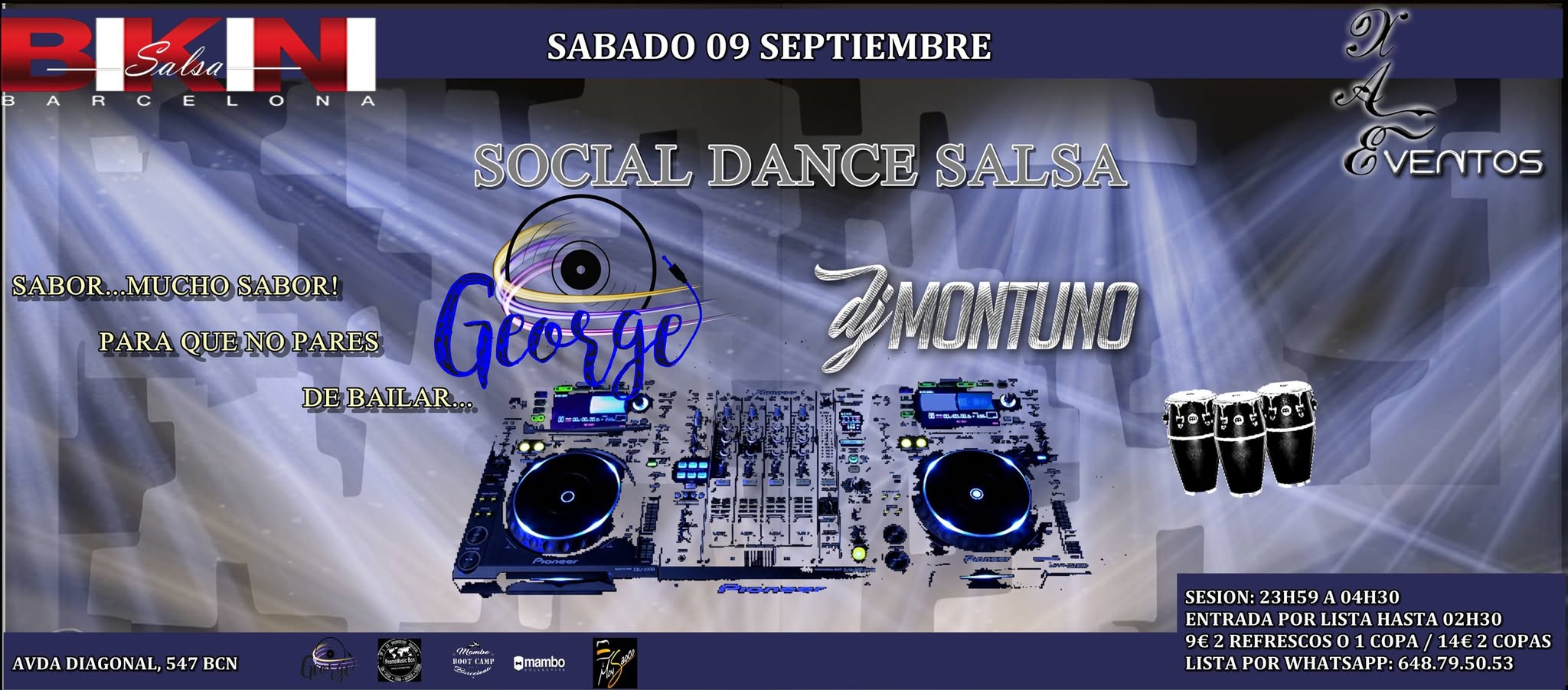 Social DANCE SALSA By XAE Eventos