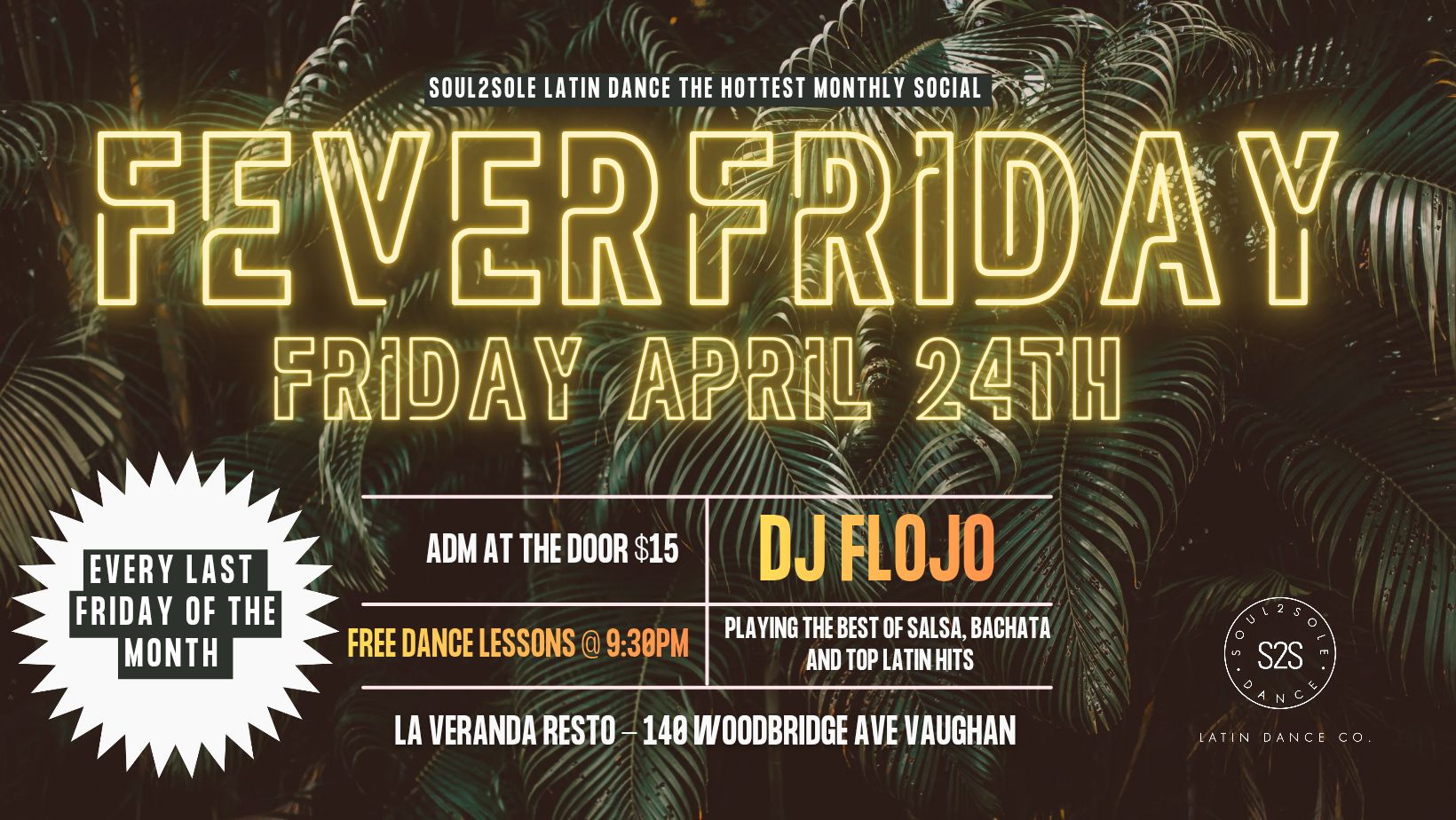 Fever Friday Latin Social