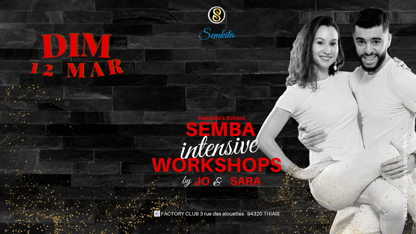 Stage de Semba by Jo & Sara + PRACTICE - Semkita's School