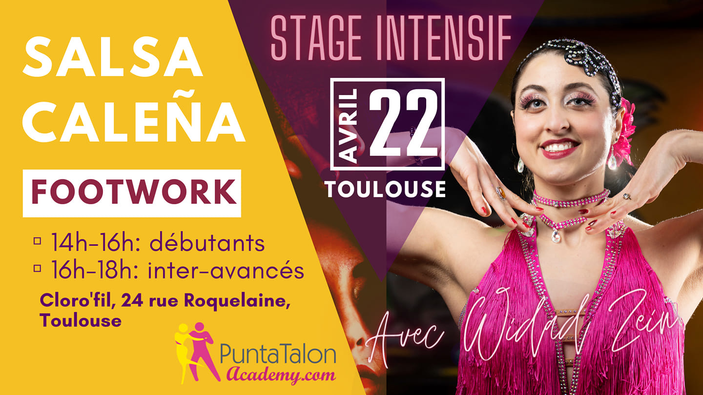 Stage intensif Salsa caleña Footwork - Toulouse