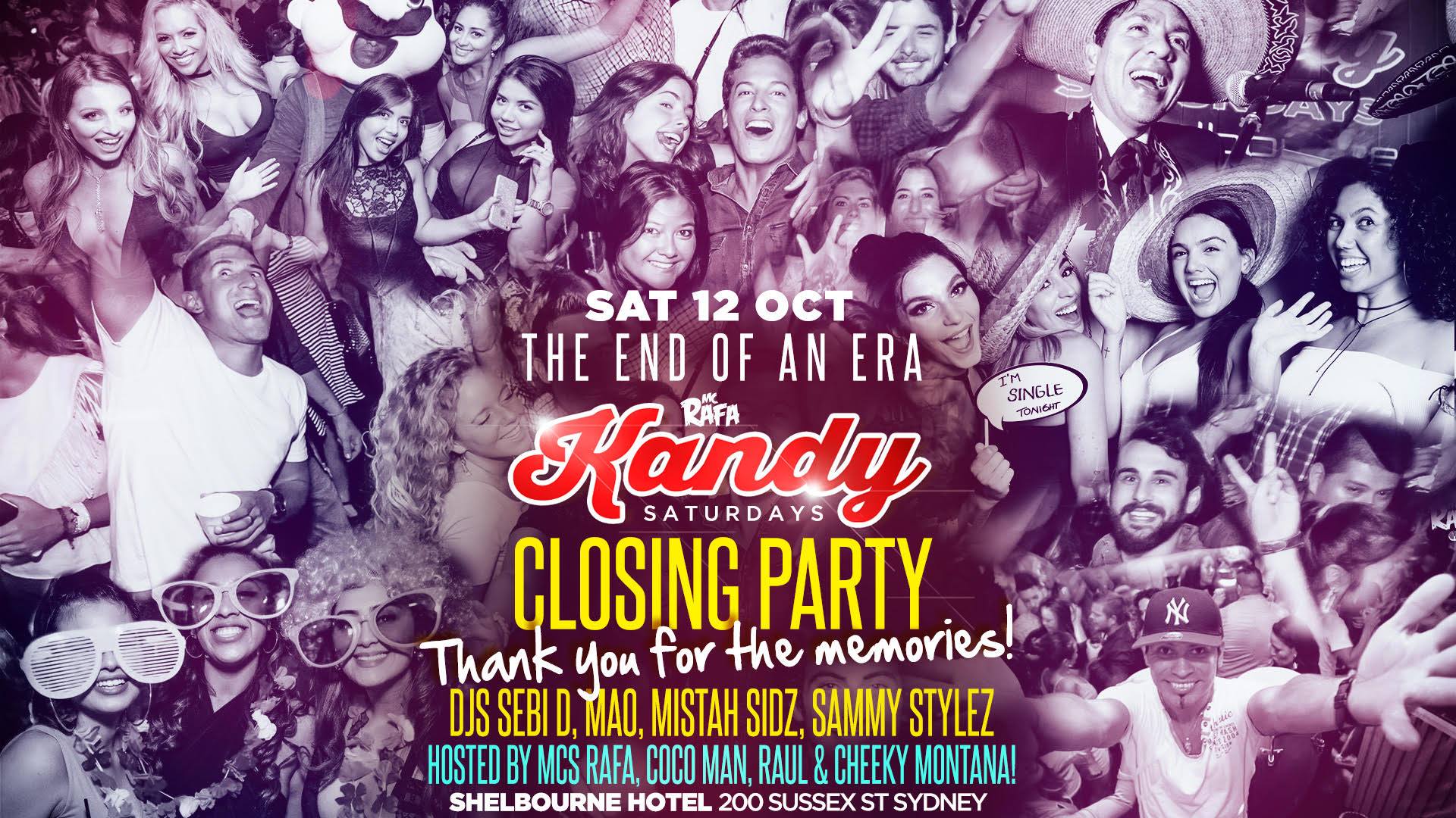 Kandy Closing Party!