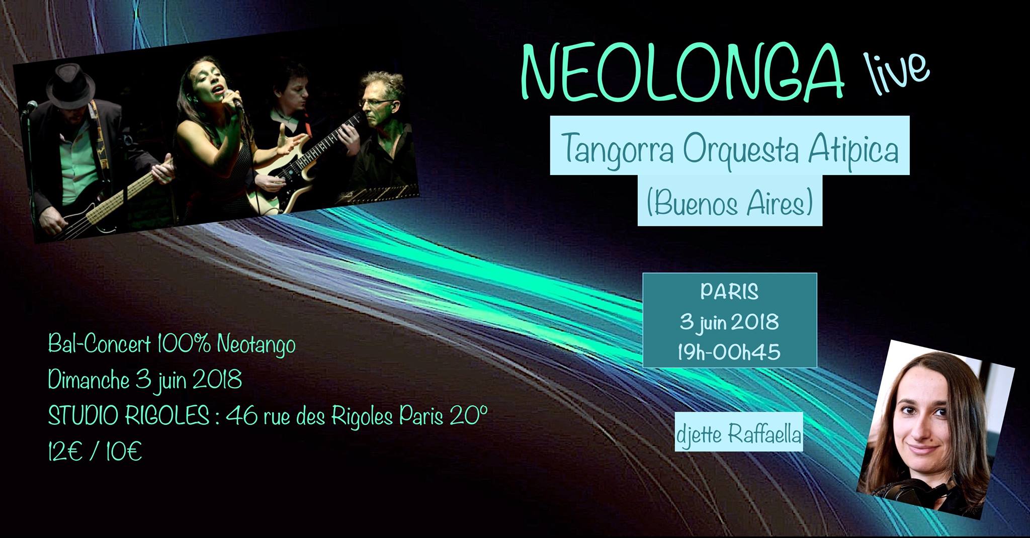 Neolonga live - Tangorra Orquesta Atipica