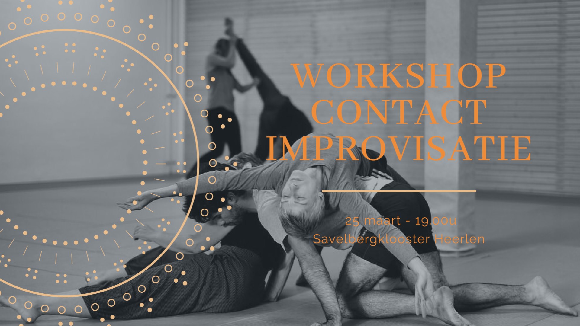 Geannuleerd!!! Workshop Contact Improv door Leonie Der Kinderen