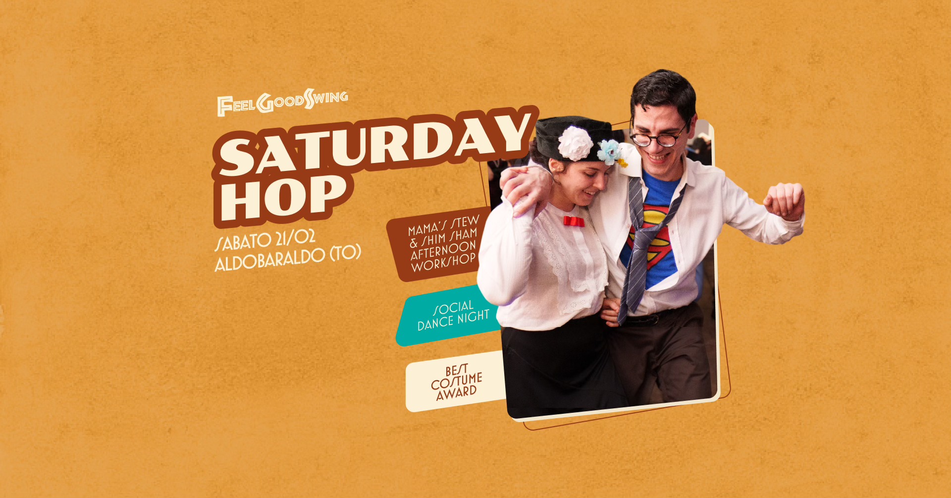 SATURDAY HOP! WORKSHOP + SERATA CARNEVALE