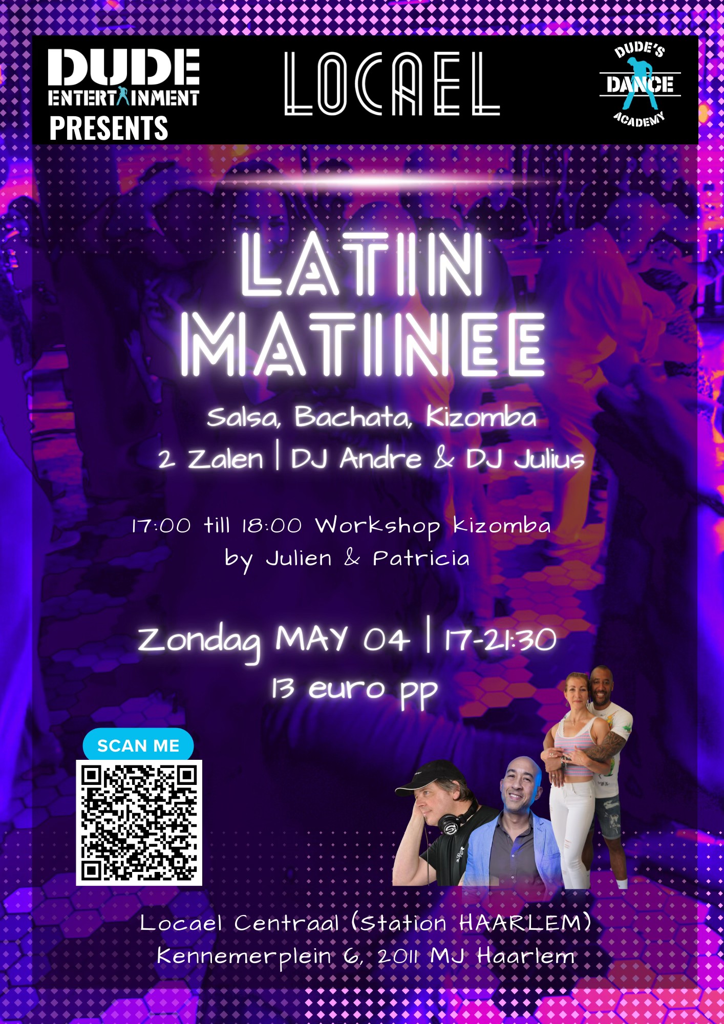 Latin Matinee @ Locael Centraal(Haarlem Station) (2 rooms)