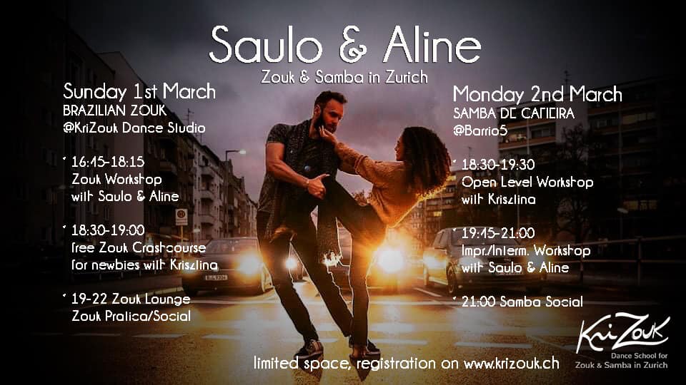 Zouk Lounge mit Saulo & Aline