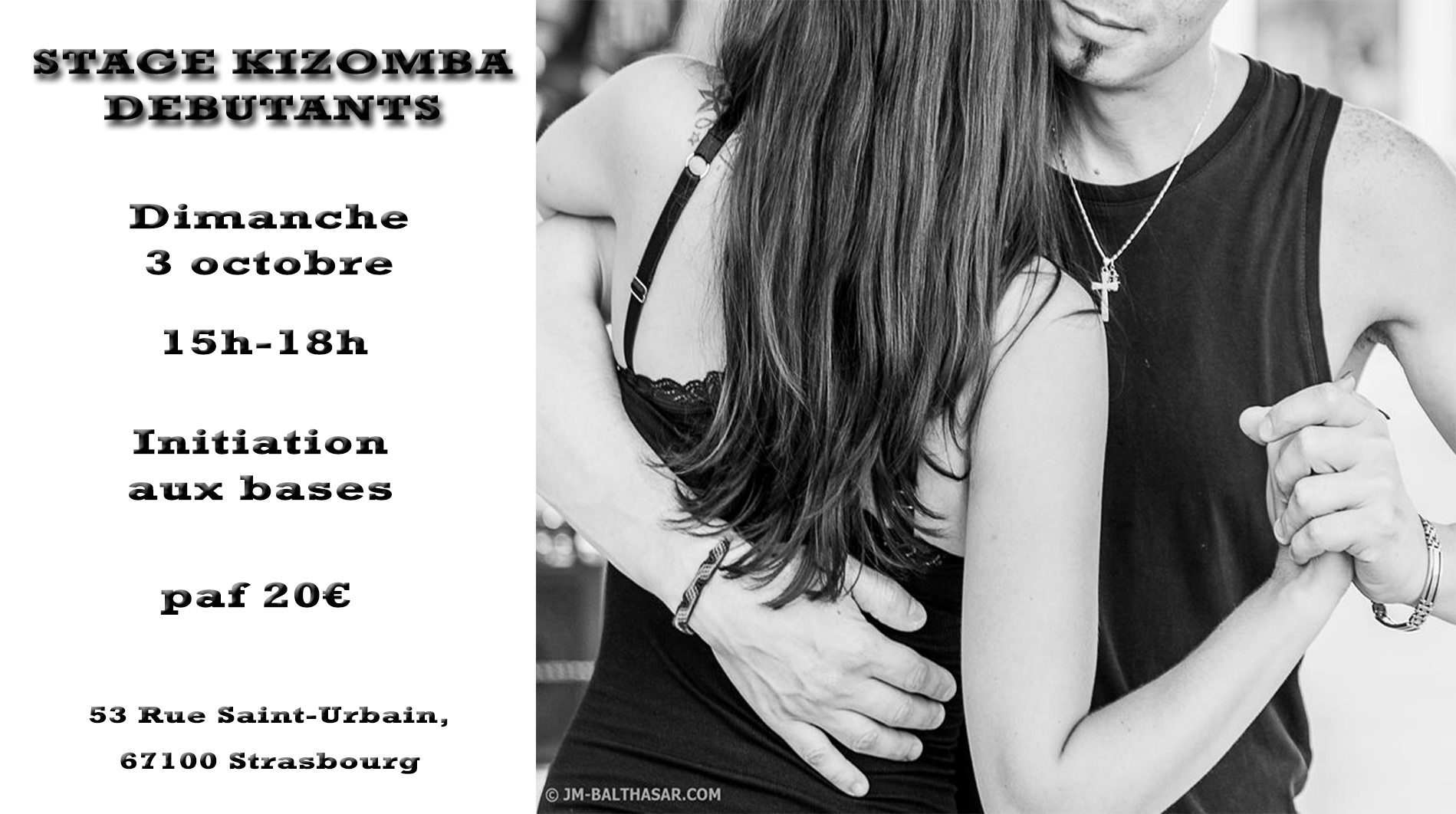 Stage Kizomba pour Débutants