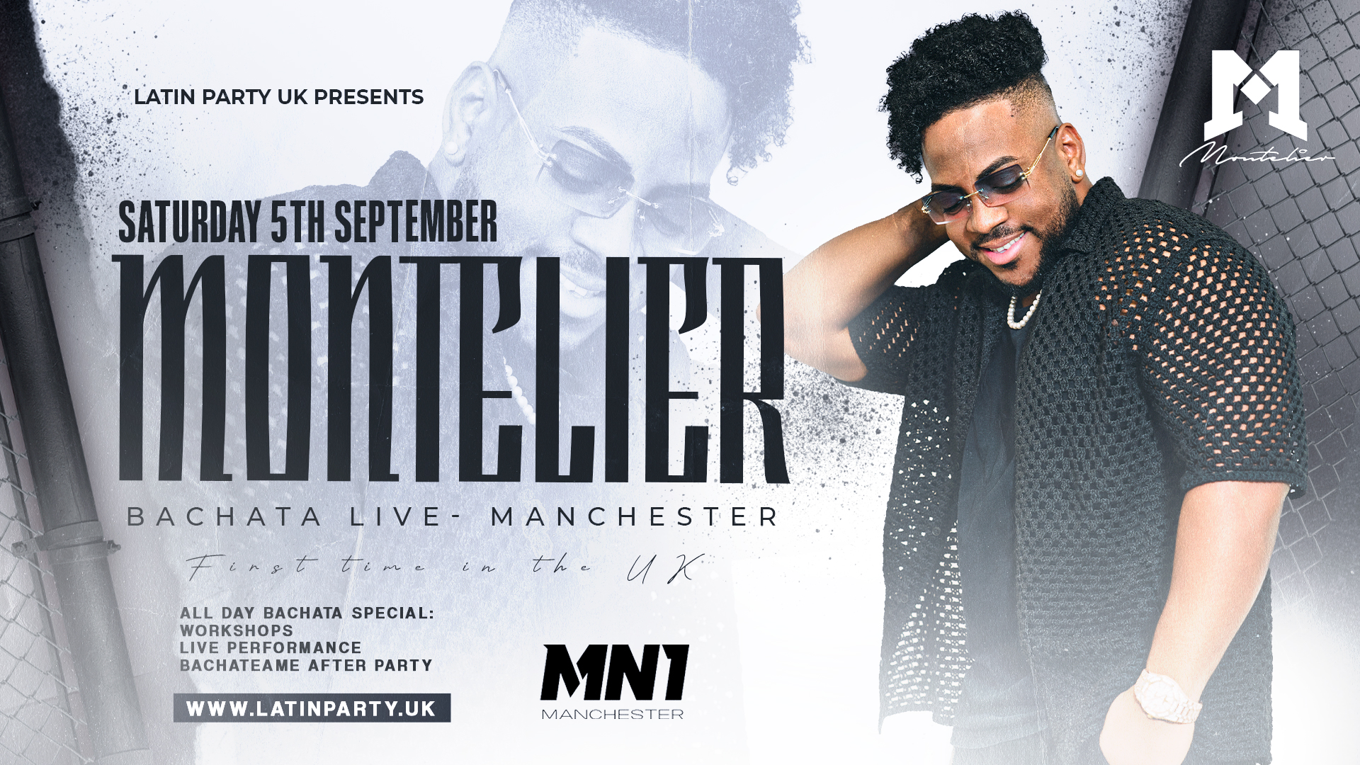 Montelier Manchester: Bachata All-Dayer Saturday 5th September 2026