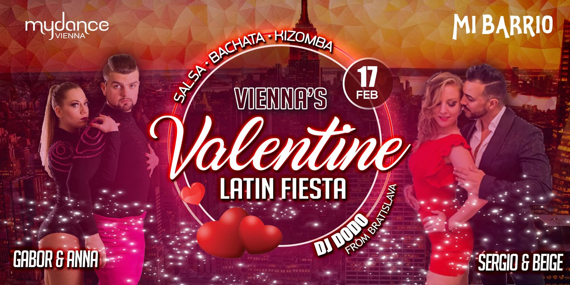 Vienna's Valentine Latin Fiesta