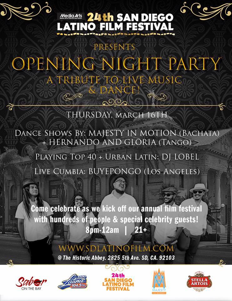 Opening Party For SD Latino Film Fest