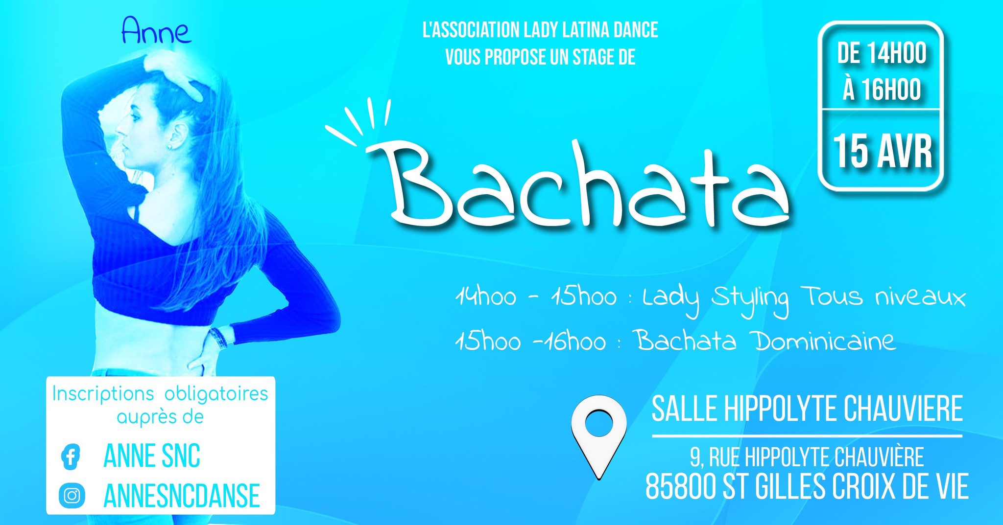 STAGE LADY STYLING ET BACHATA DOMINICAINE