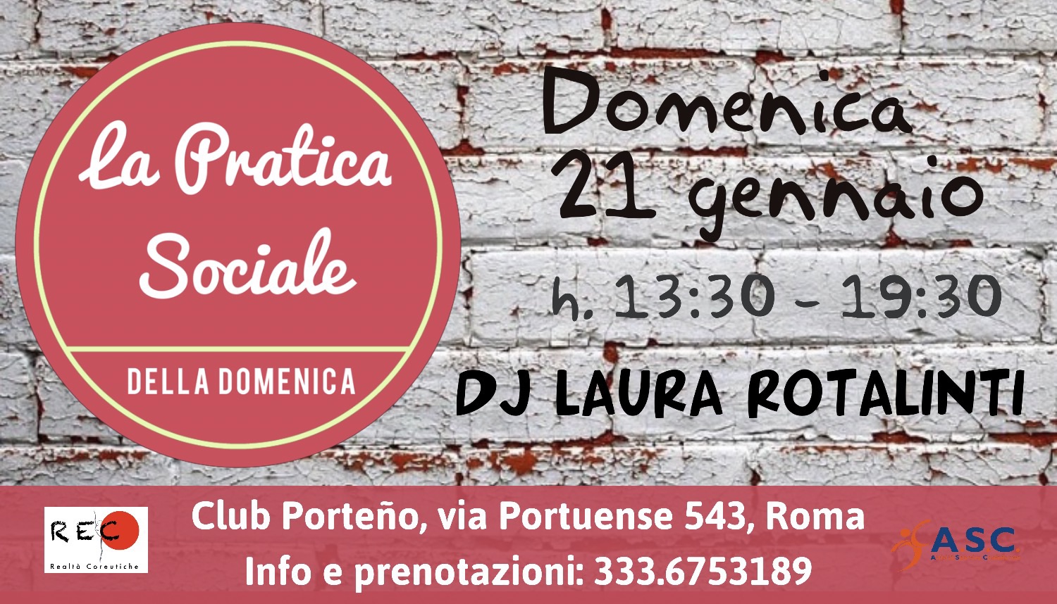 La Pratica Sociale di domenica 21 gennaio !