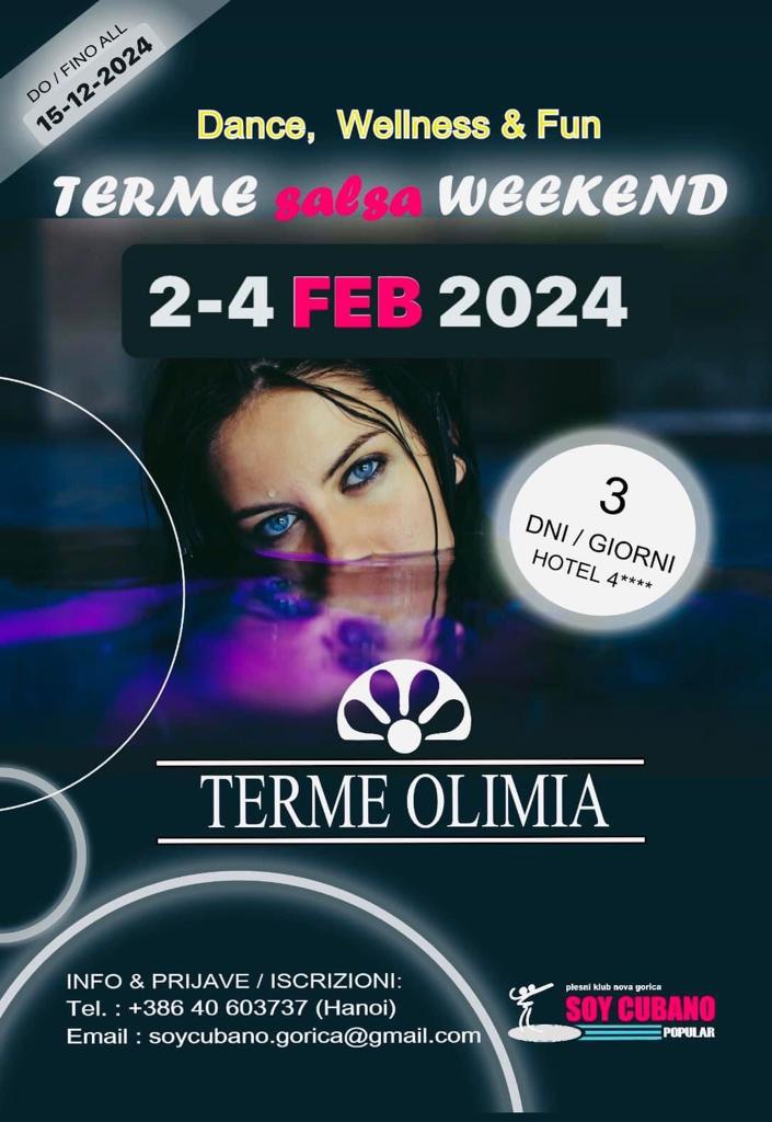 TERME OLIMIA SALSA WEEKEND VOL.6