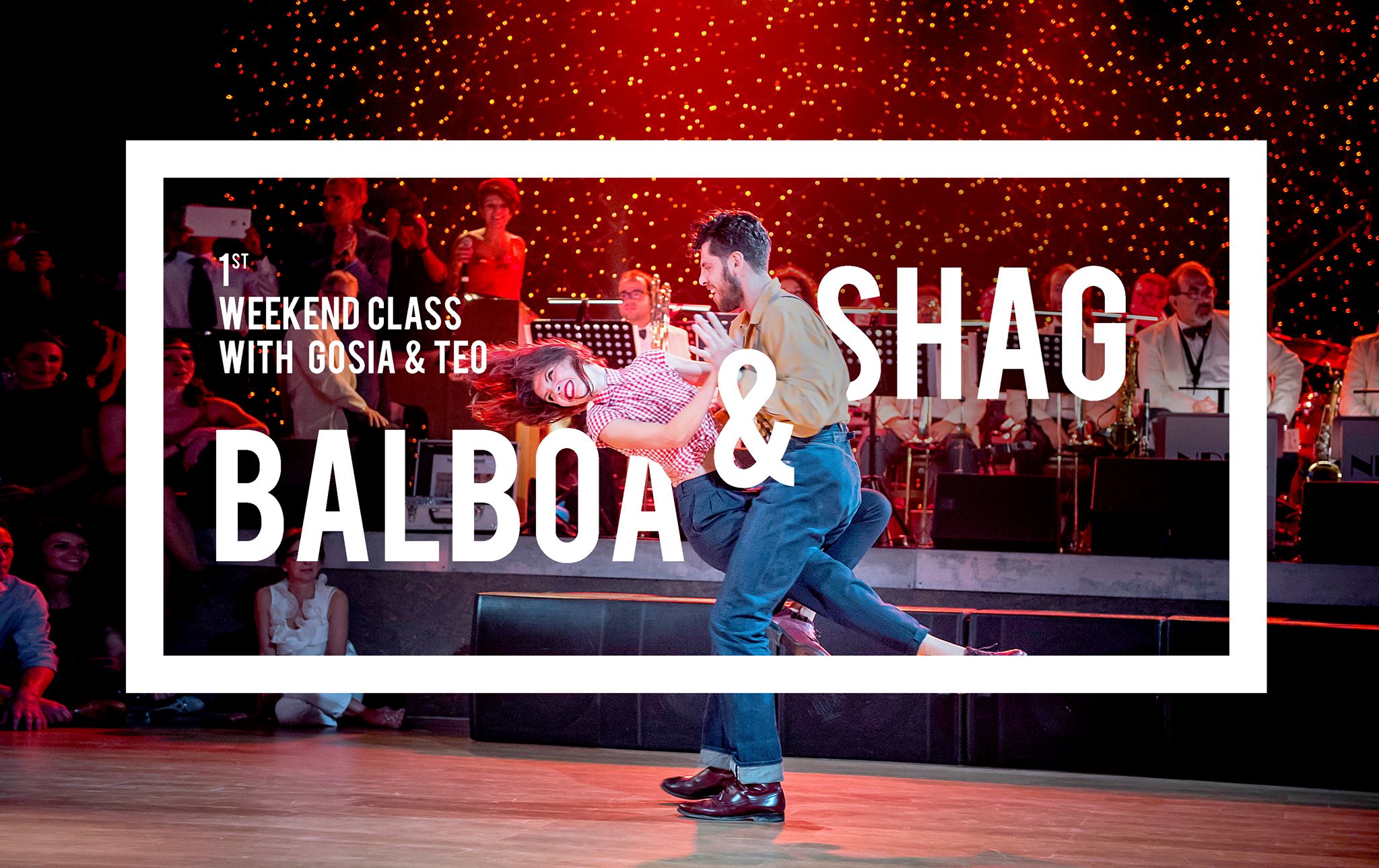 Balboa & Shag with Gosia & Teo - weekend class - hangar383
