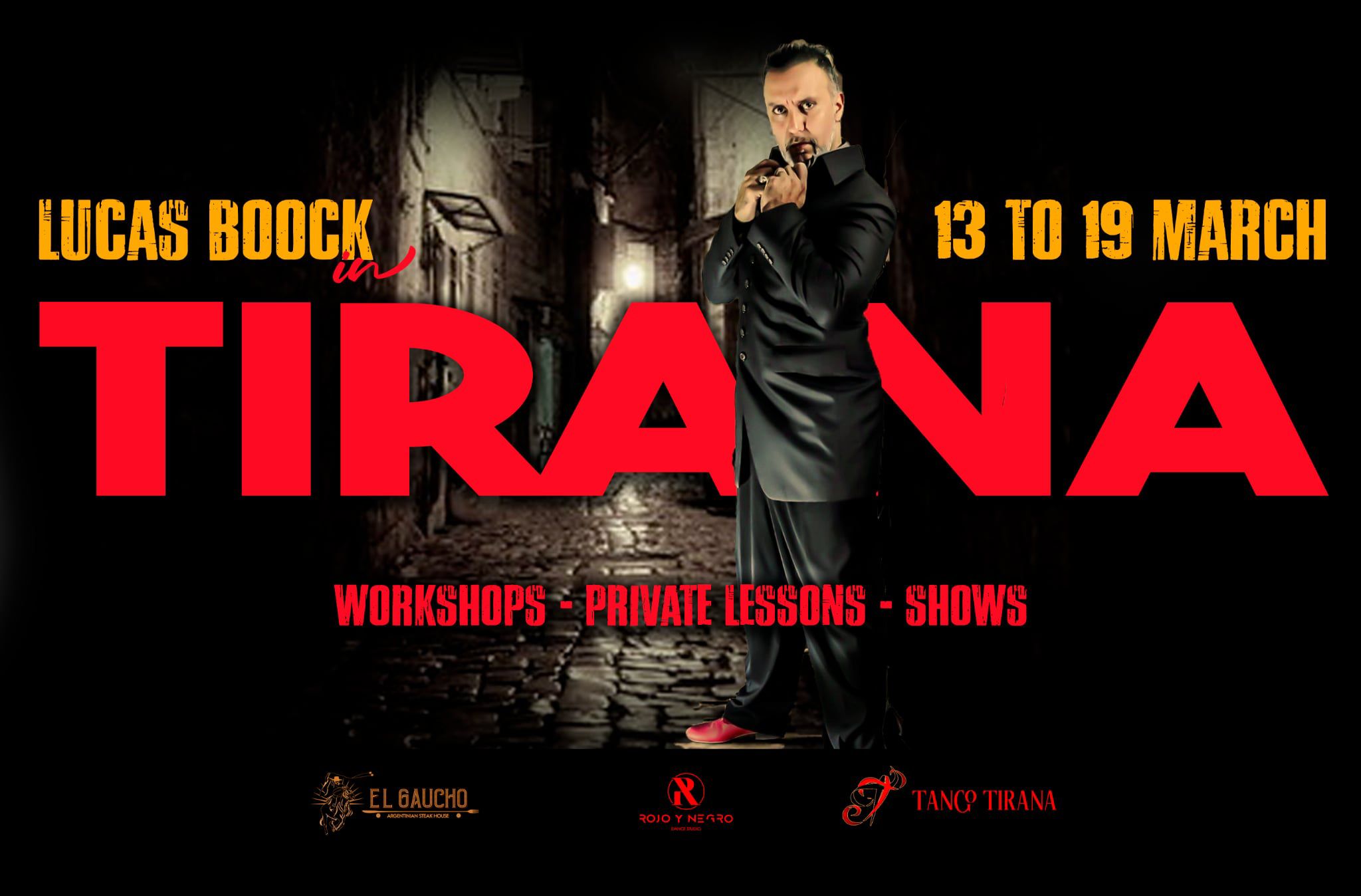 Lucas Boock in Tirana