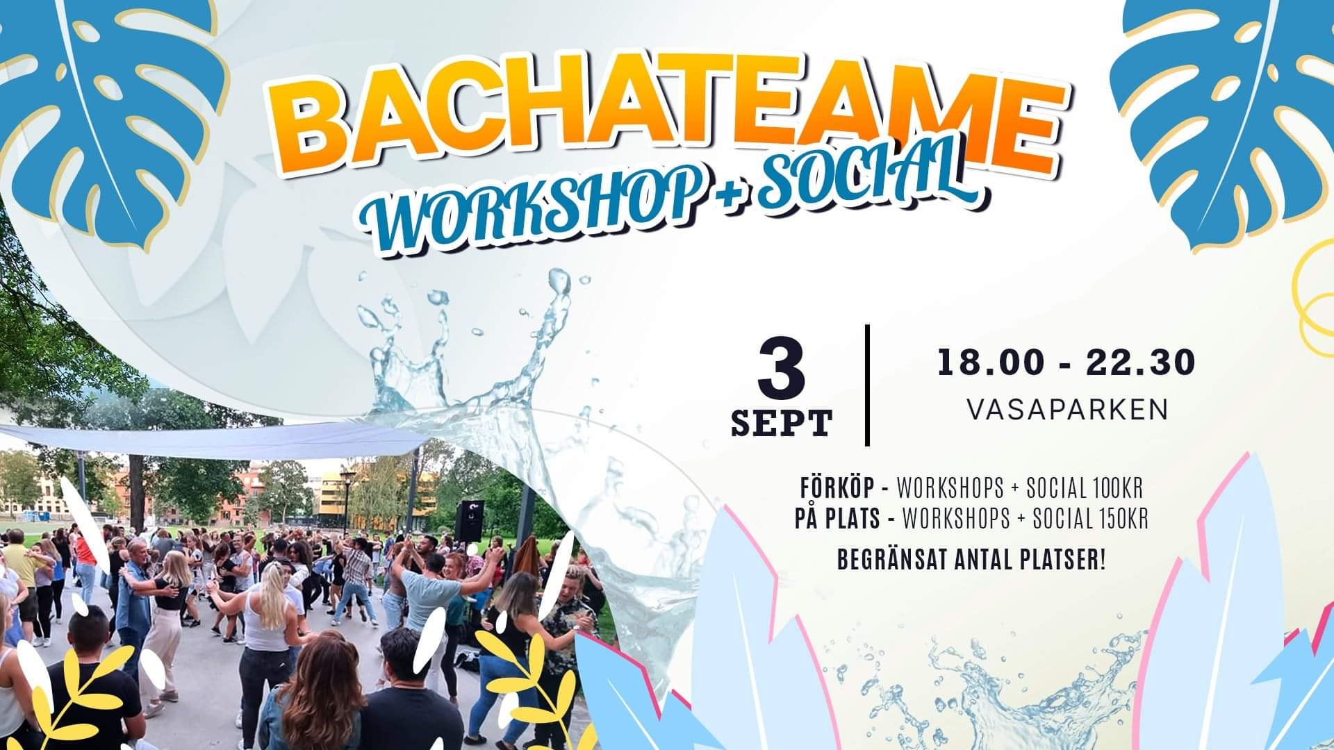 Utomhusfinal för Bachateame! Fredag 3 sep