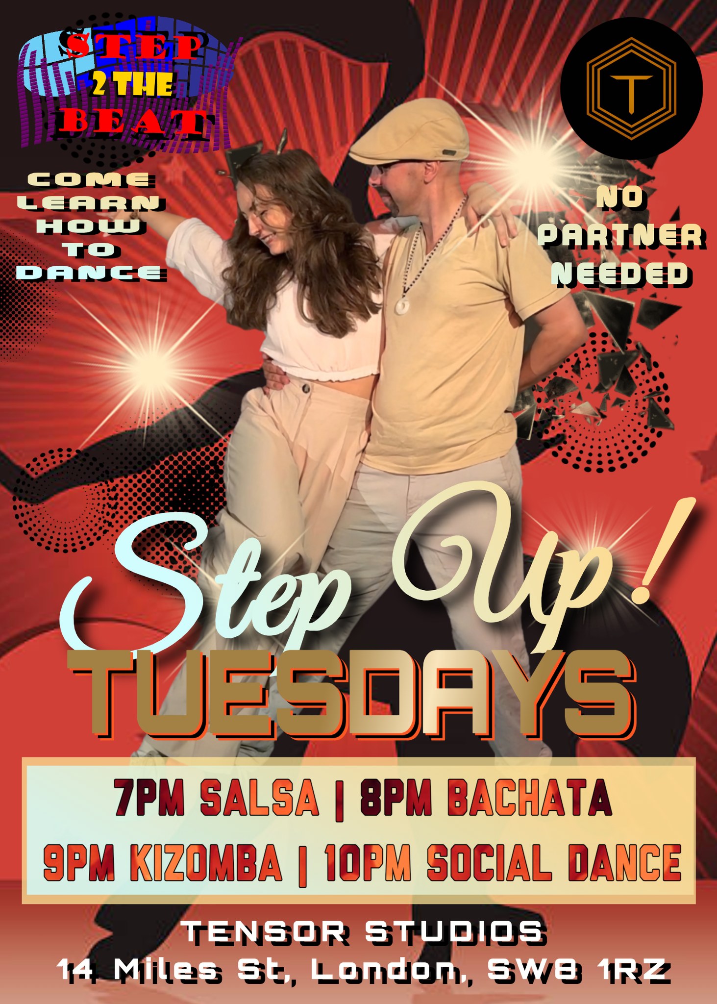 Step Up! Tuesdays - Salsa, Bachata & Kizomba Dance Classes