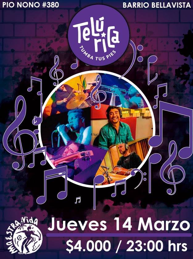 Telúrica Regresa a Maestra Vida