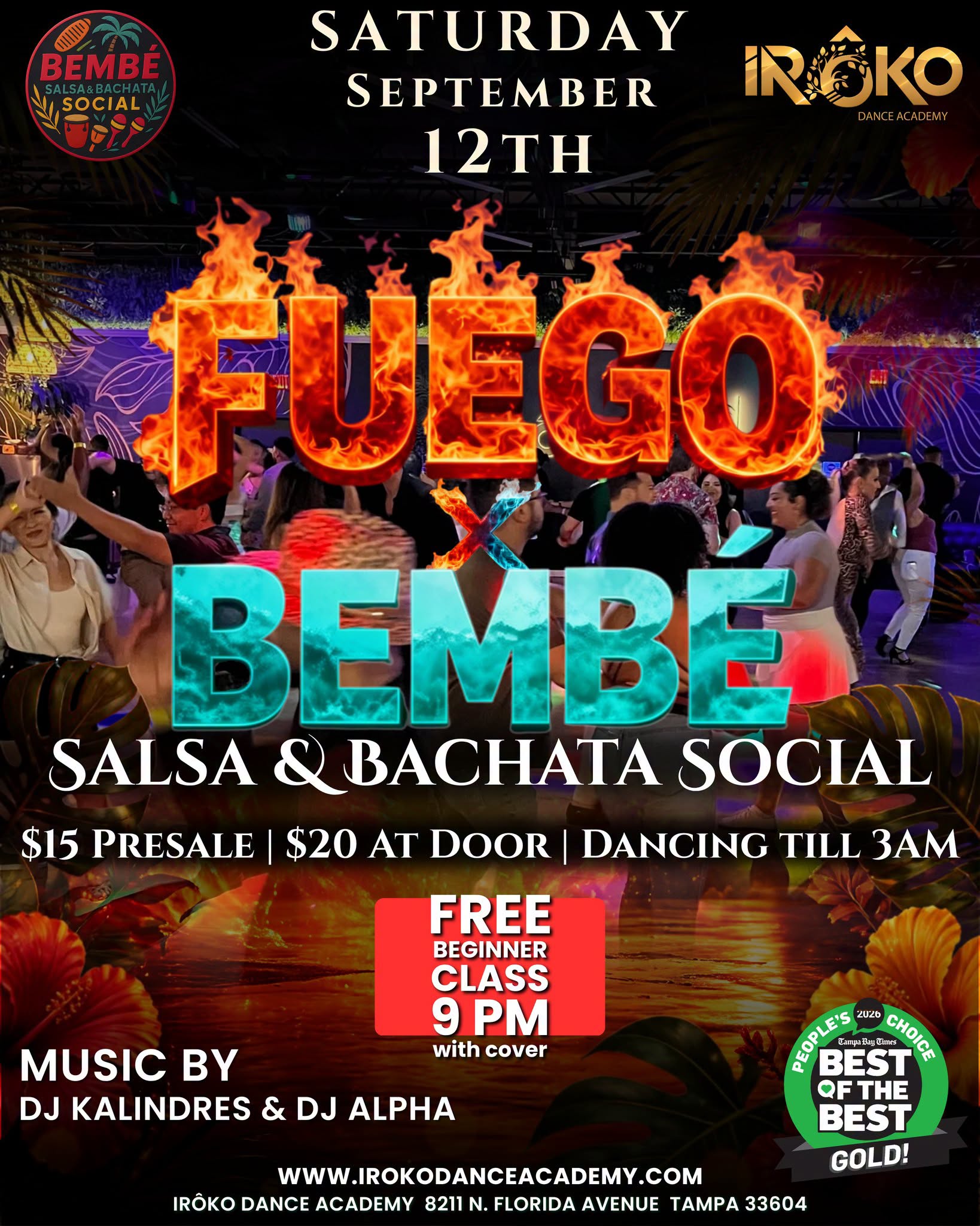 Fuego x Bembé Salsa & Bachata Social