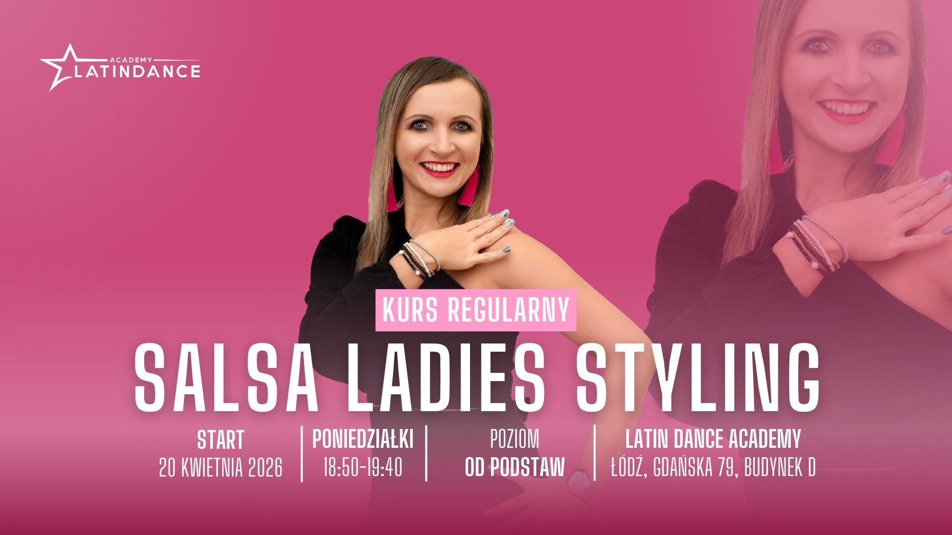 Nowy Kurs w LDA - Salsa Ladies Styling od podstaw! start 20 kwietnia '26