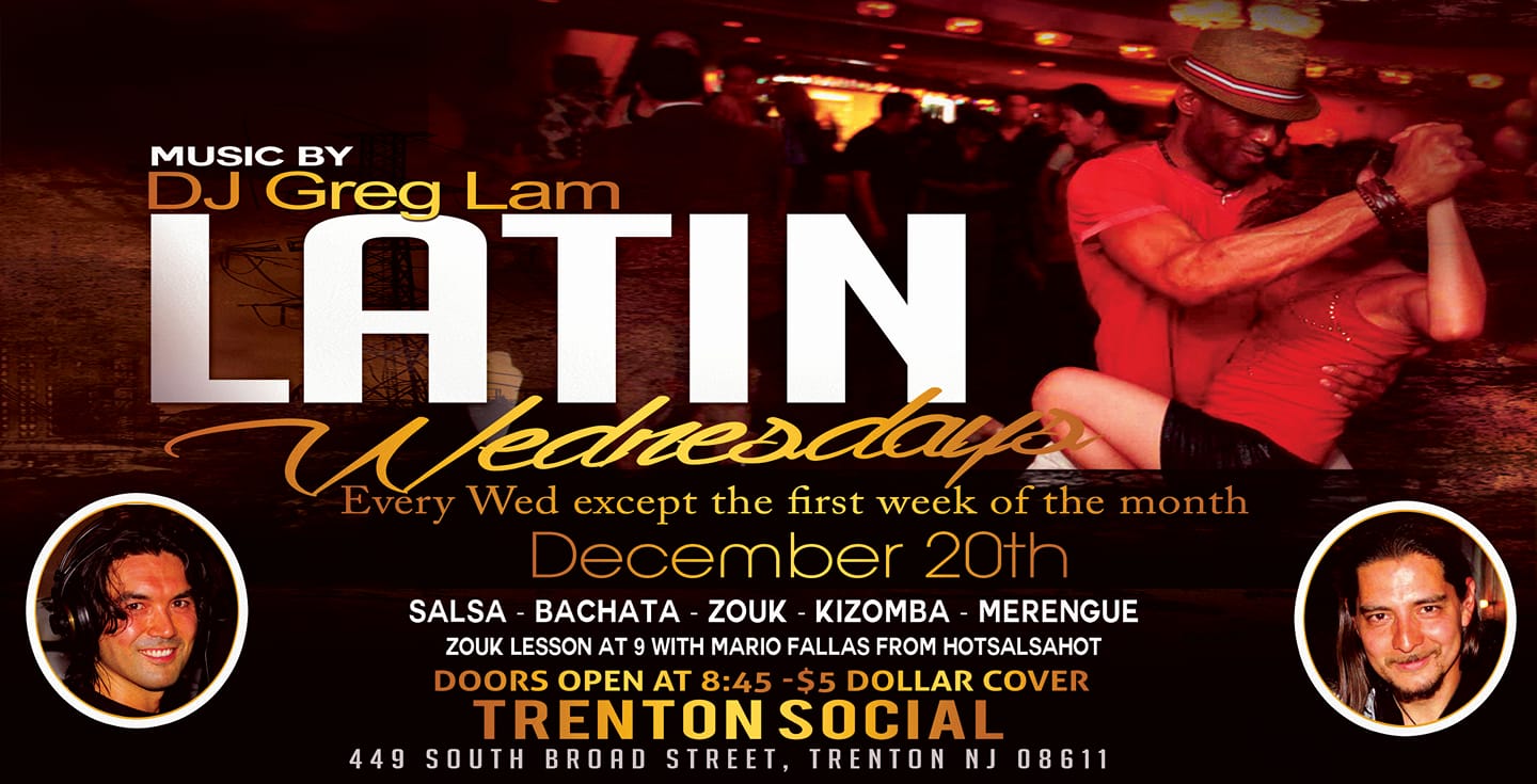 Latin Wednesdays at Trenton Social!